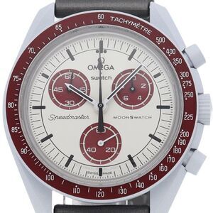 Swatch Omega X Swatch Bioceramic Moonswatch Mission To Pluto So33m101 Box